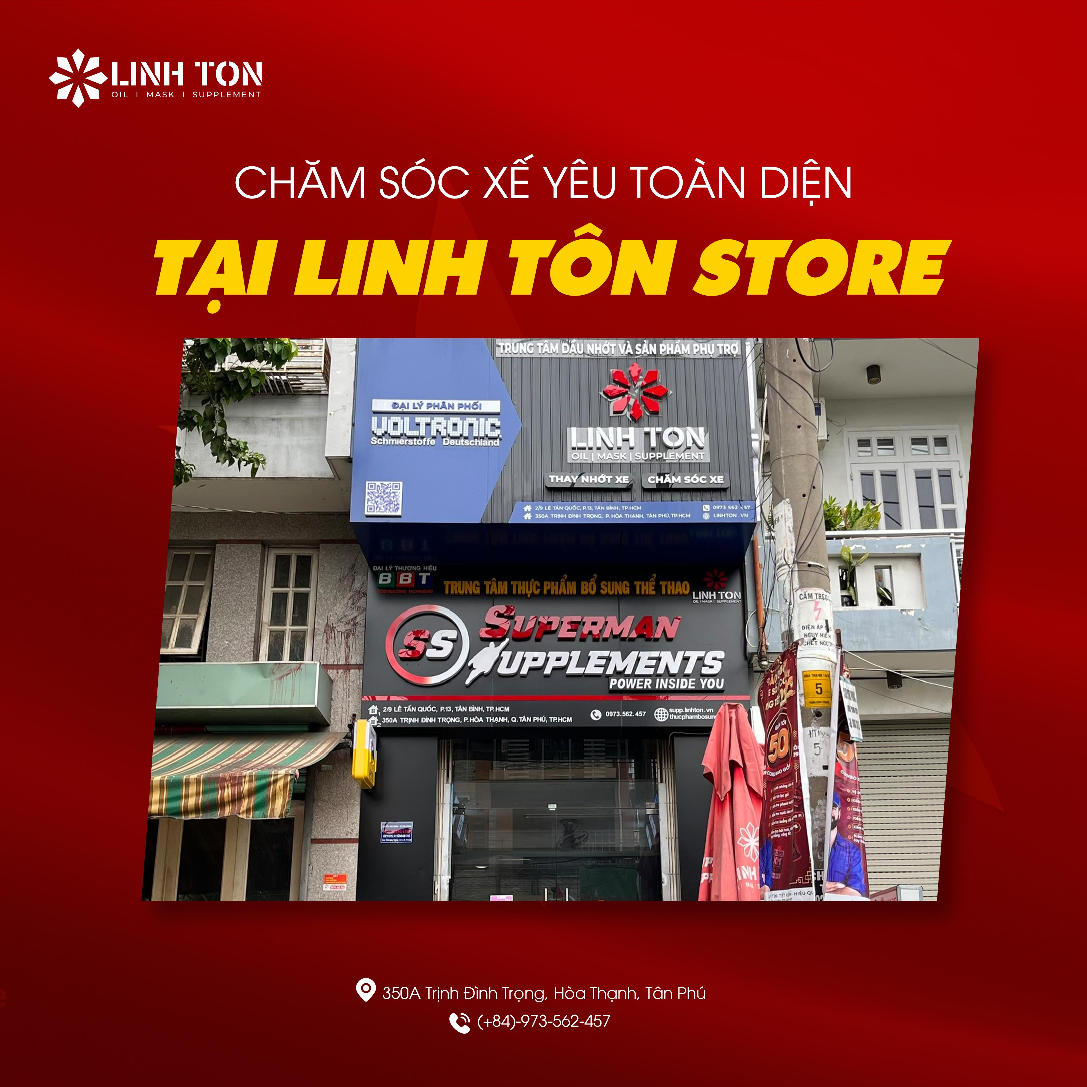 Chăm sóc xế yêu toàn diện dịp lễ tại Linh Tôn Store