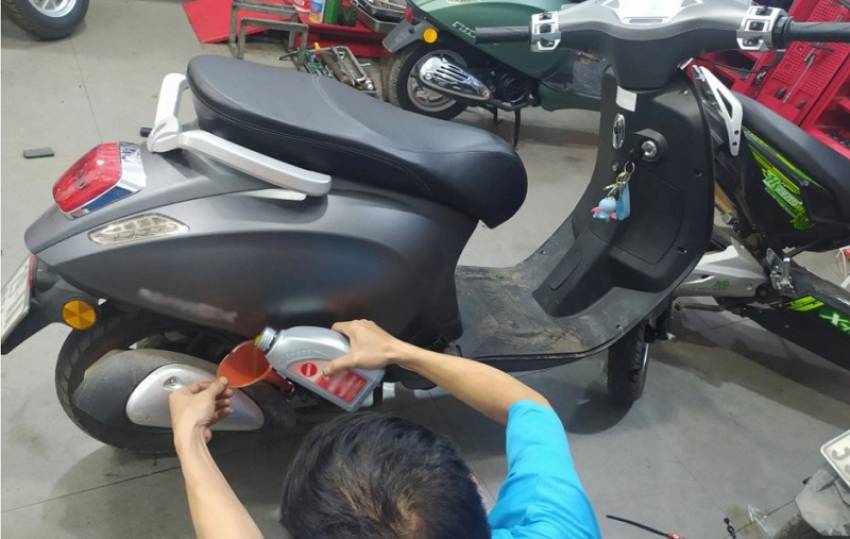 nhớt dành cho xe 50cc