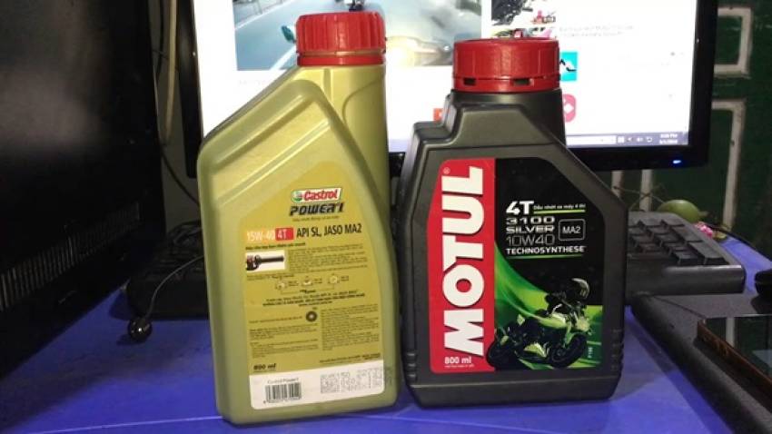 so sánh dầu nhớt castrol và motul