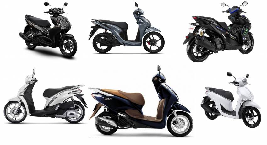 thông số nhớt xe tay ga