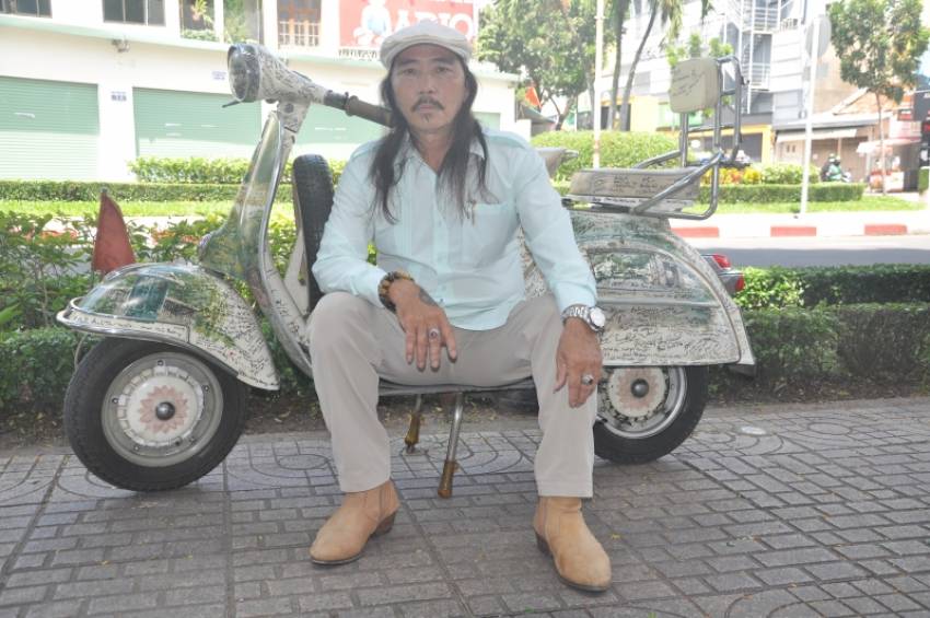 xe vespa cổ