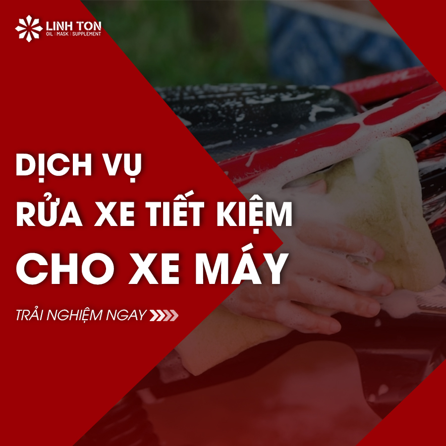 Dịch Vụ Rửa Xe Tiết Kiệm Cho Xe Máy