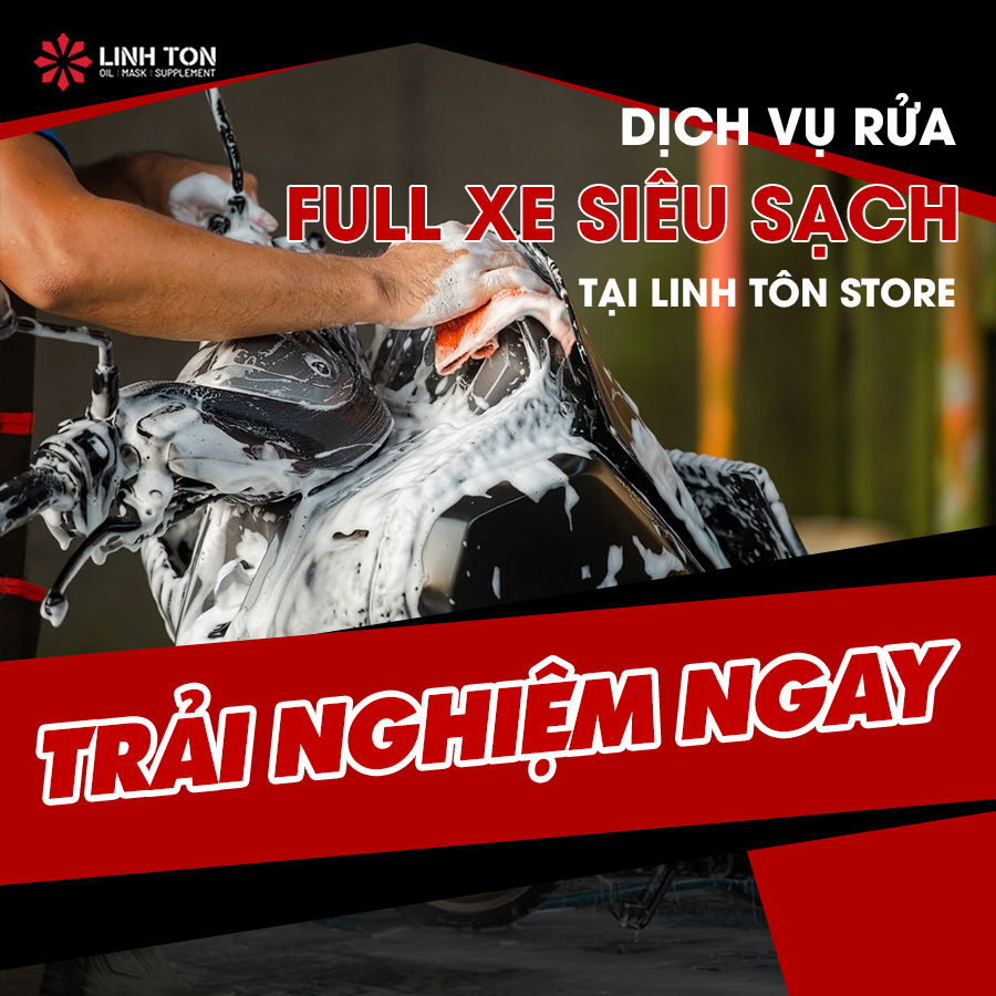 Dịch vụ rửa full xe siêu sạch tại Linh Tôn