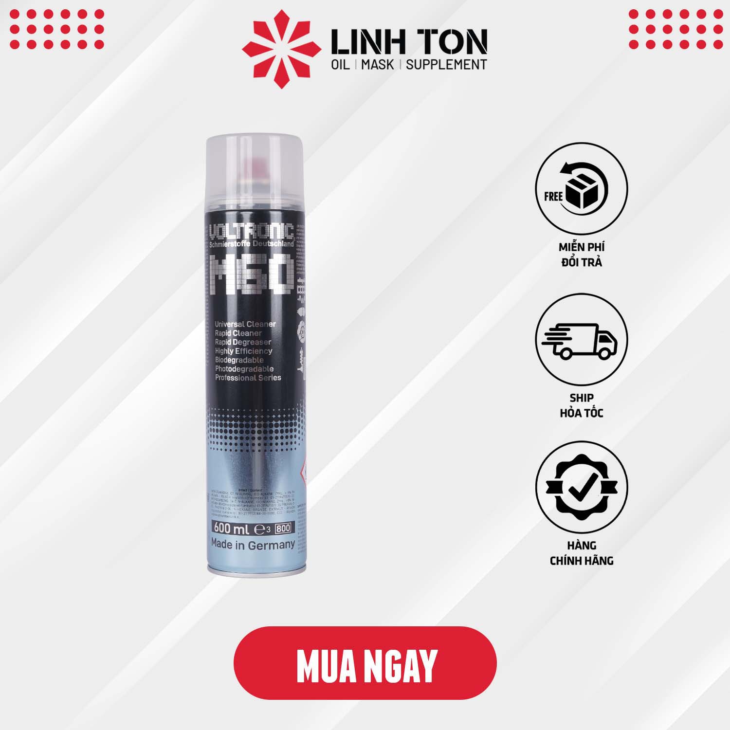 Dung dịch VOLTRONIC M60 UNIVERSAL CLEANER vệ sinh tẩy rửa đa năng nhập khẩu Đức