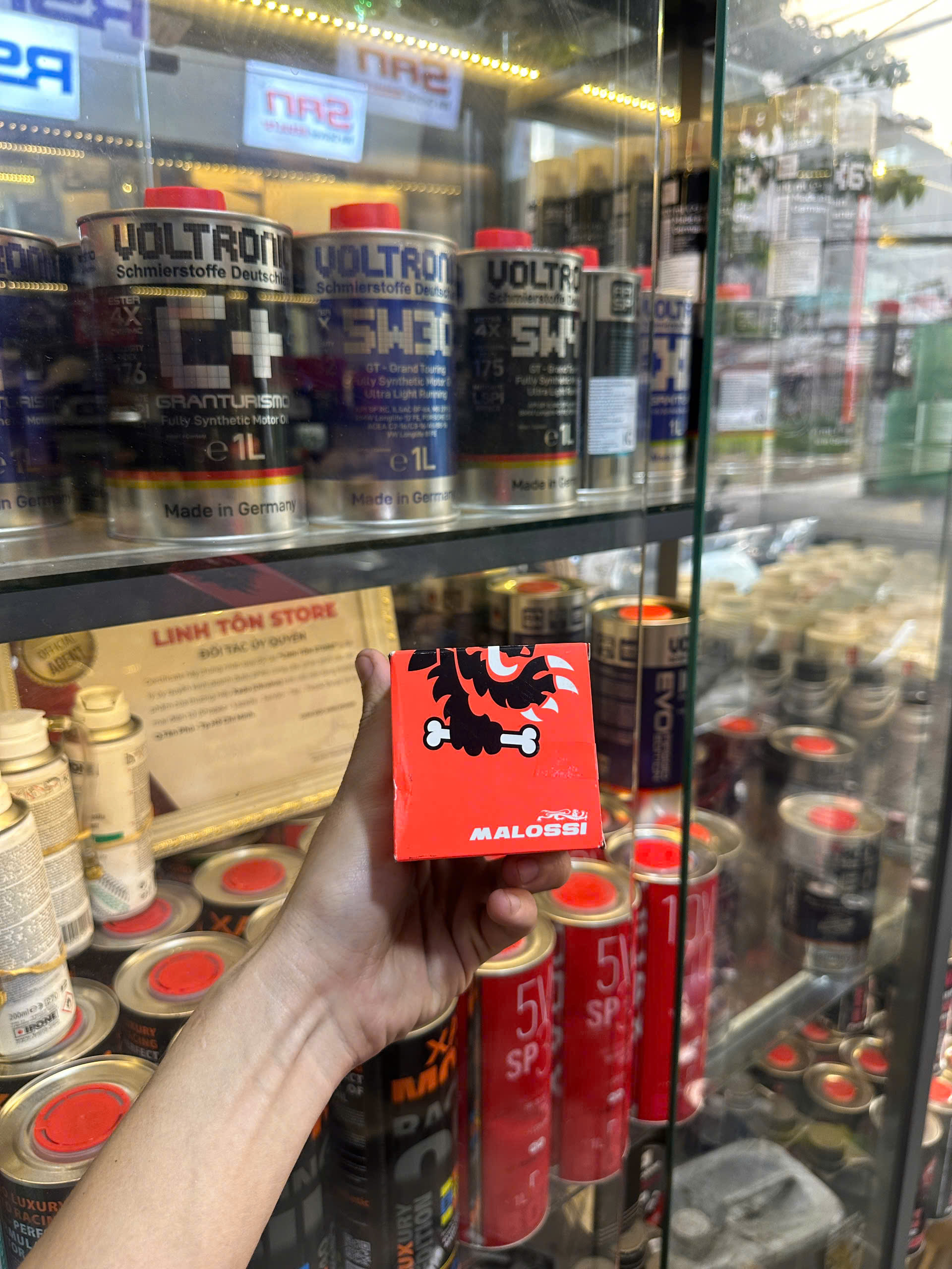 Lọc nhớt Malossi cho dòng xe Sh350i/Sh300i