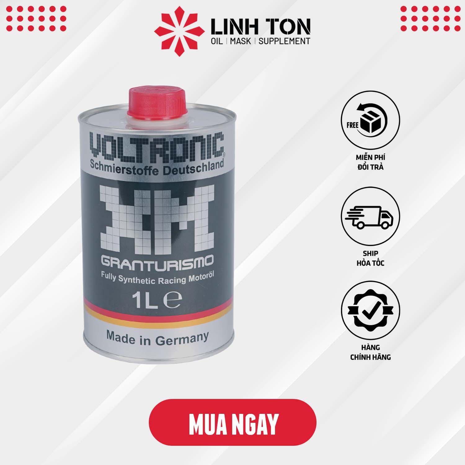 Nhớt biến thiên VOLTRONIC xm granturismo nhập khẩu ĐỨC 1L