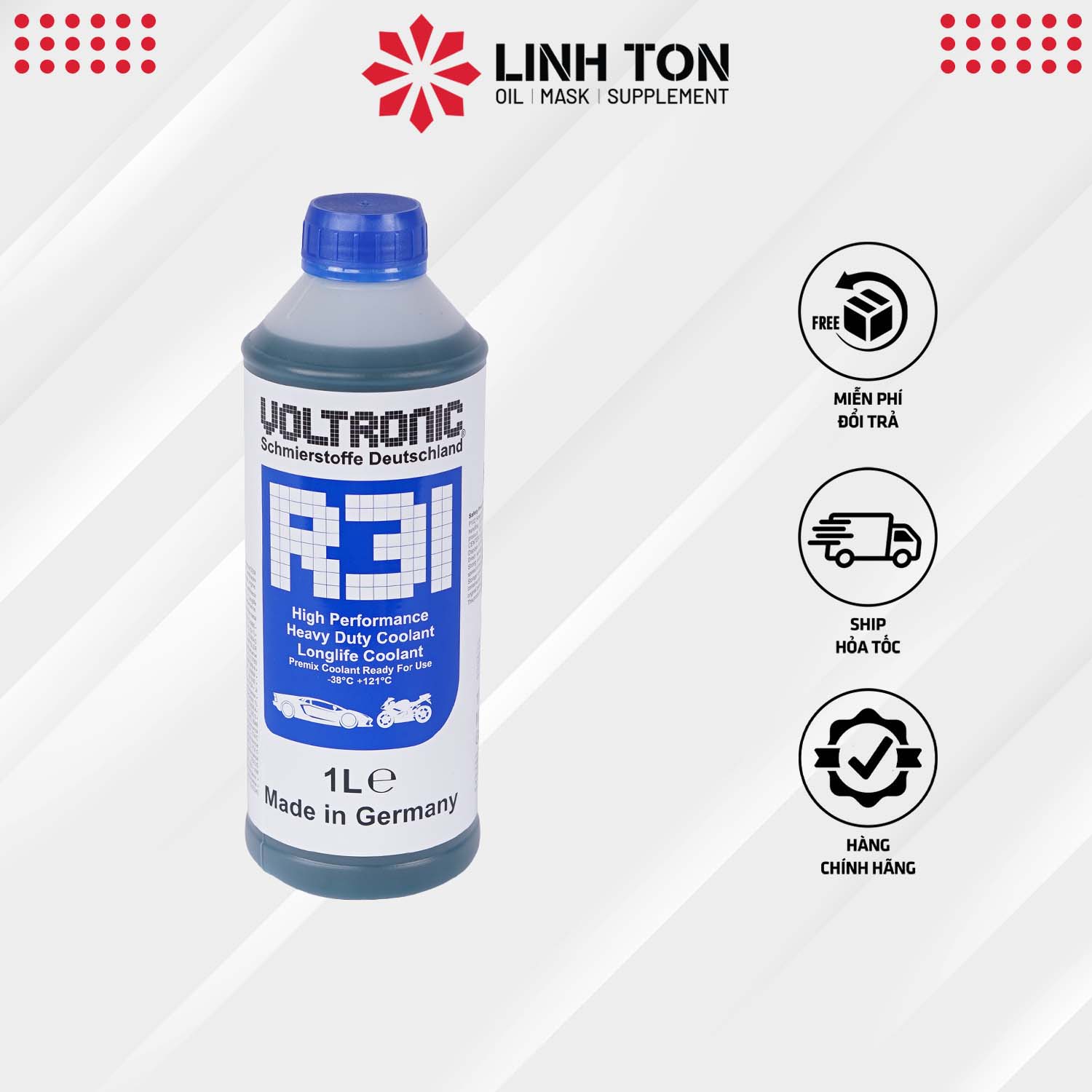 Nước làm mát pha sẵn nhập khẩu Đức VOLTRONIC R31 1L