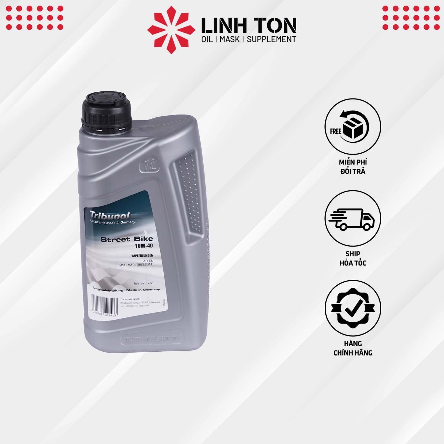 Nhớt nhập khẩu Tribunol Street Bike 10w40