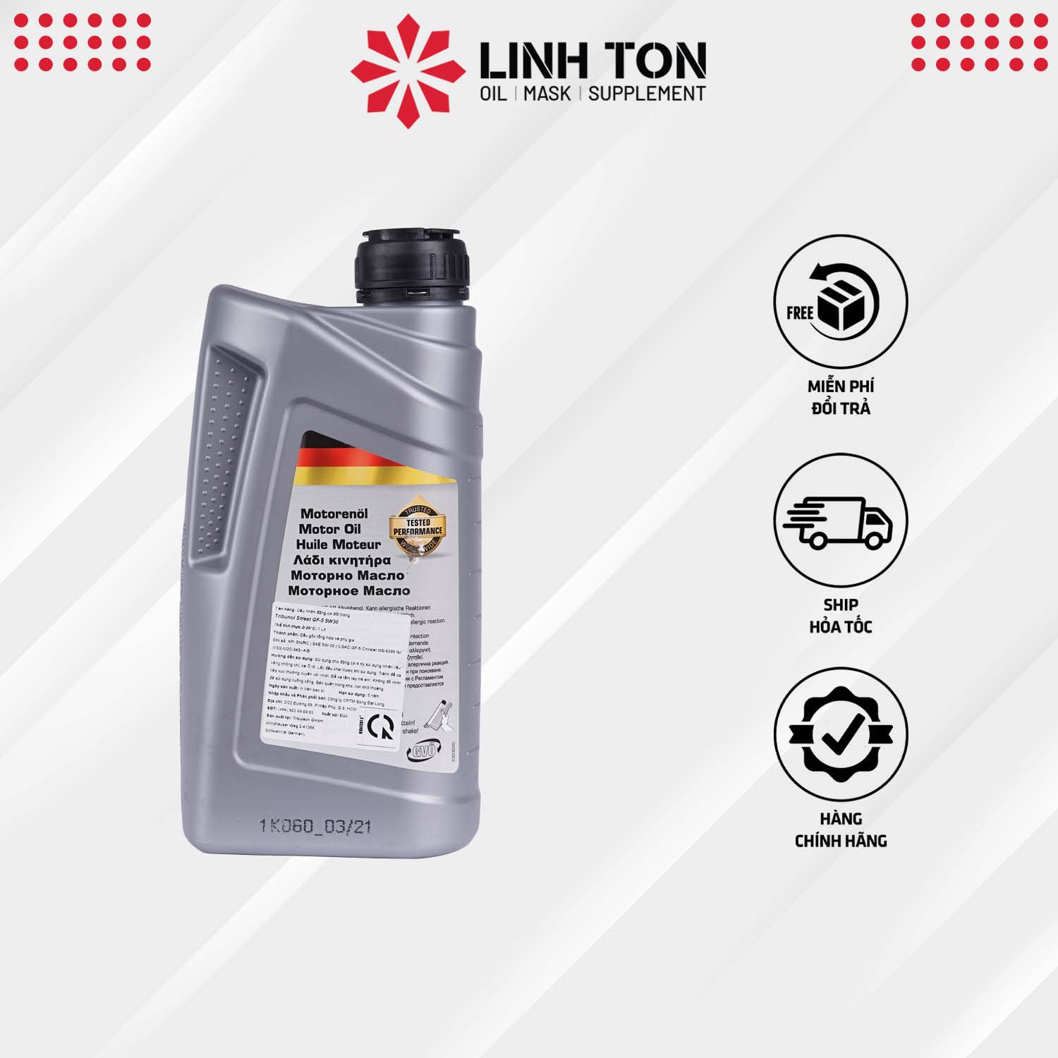 Nhớt nhập khẩu Tribunol Street Bike 10w40