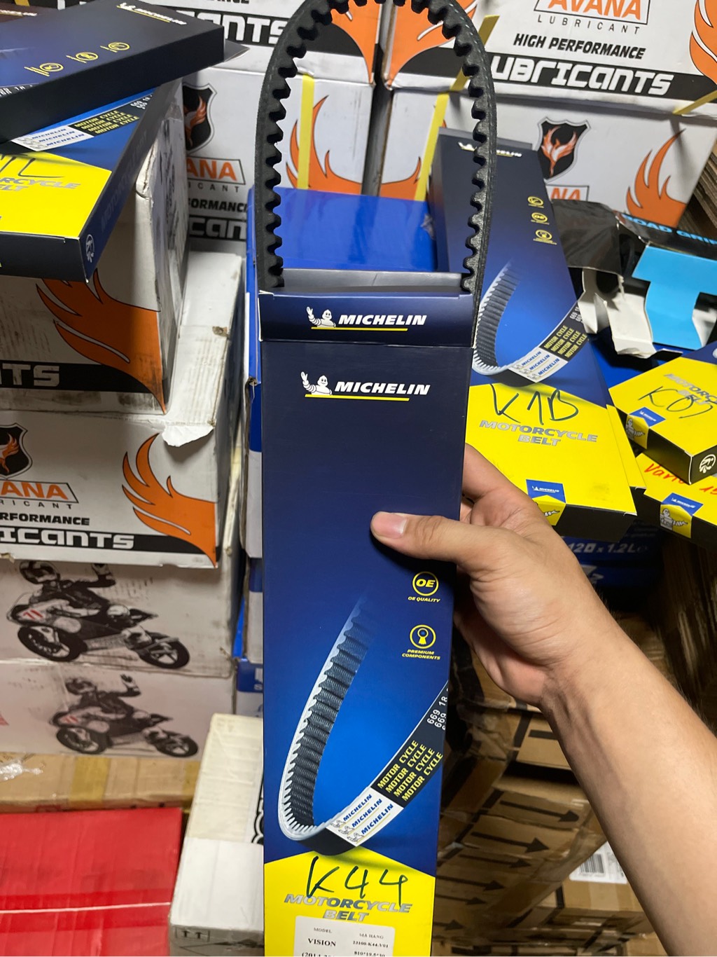 Dây curoa xe máy Michelin cho dòng xe Vision 2014-2020 K44