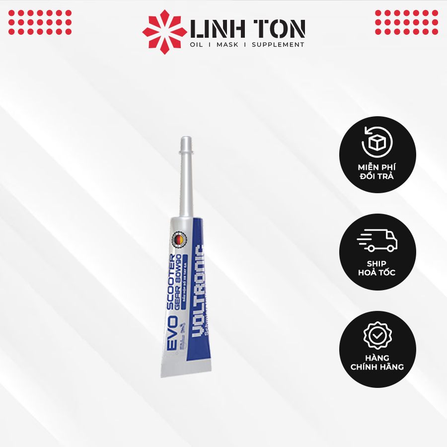 Dầu hộp số - dầu lap Voltronic Evo Scooter Gear Oil 80w90 120ml