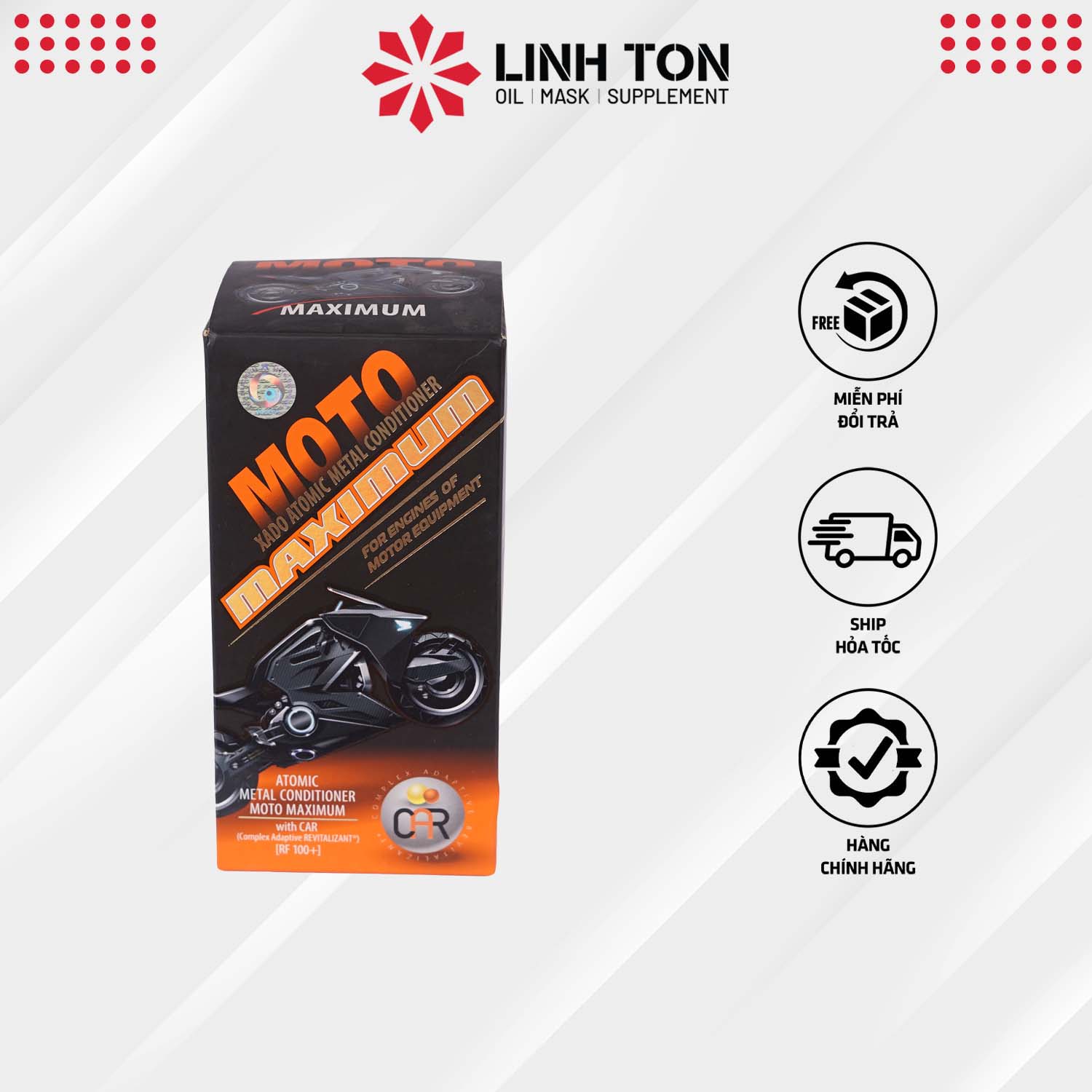 Phụ gia phục hồi động cơ xe tay ga Xado Atomic Conditioner MaxiMum 90ml công nghệ Nano