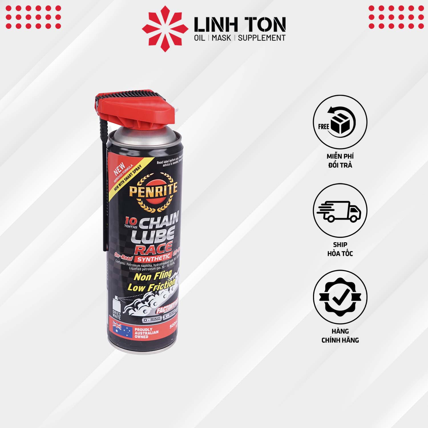 Dưỡng Sên Penrite Chain Lube Race 500ml
