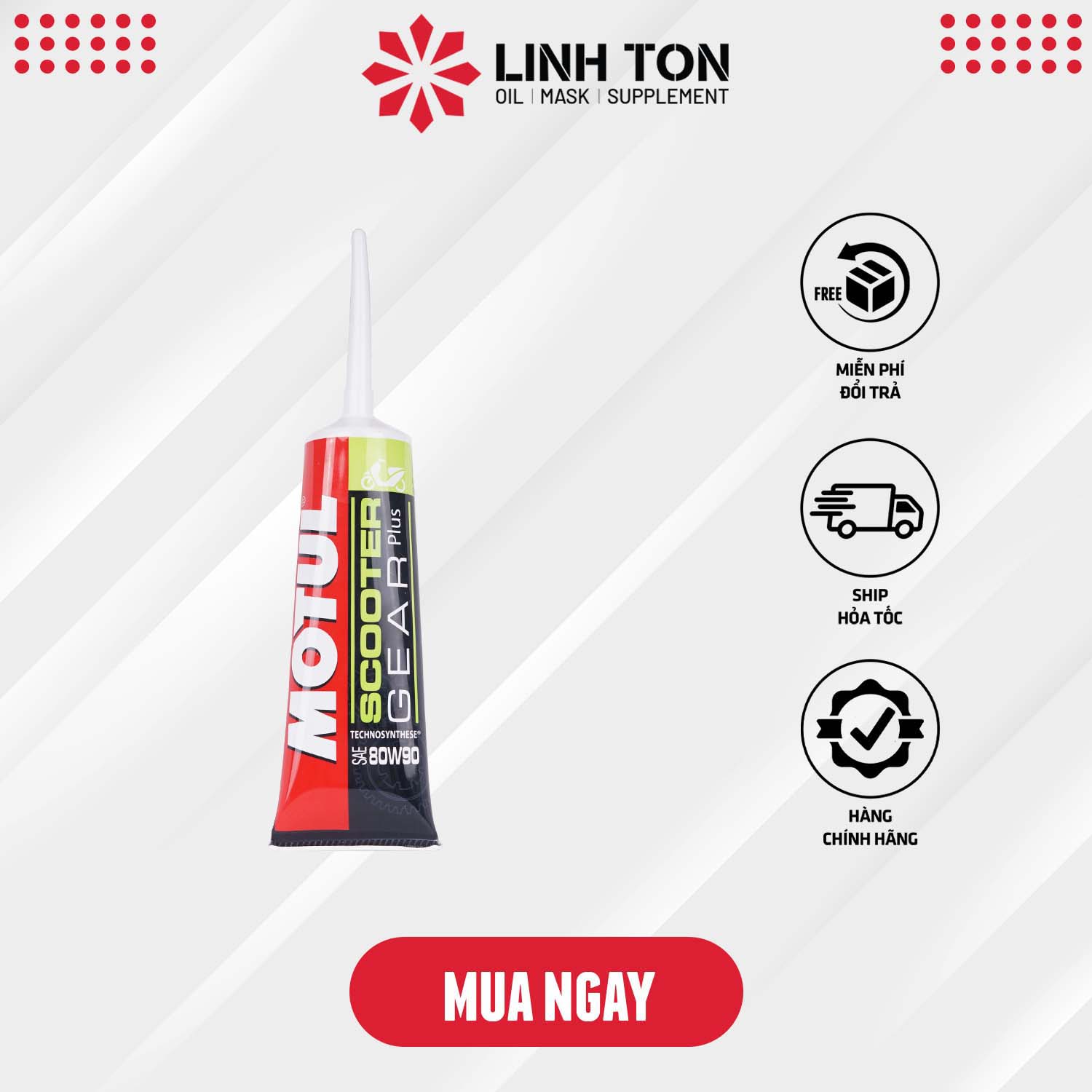 Nhớt lap Motul Scooter Gear Plus 120ml