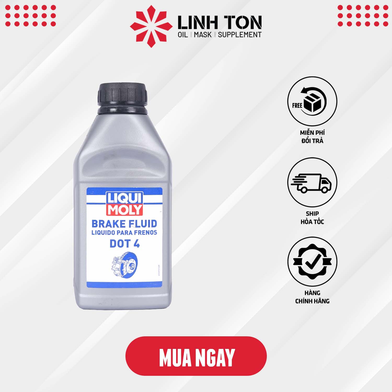 Dầu thắng Liqui Brake Fluid 4.0 nhập khẩu Đức