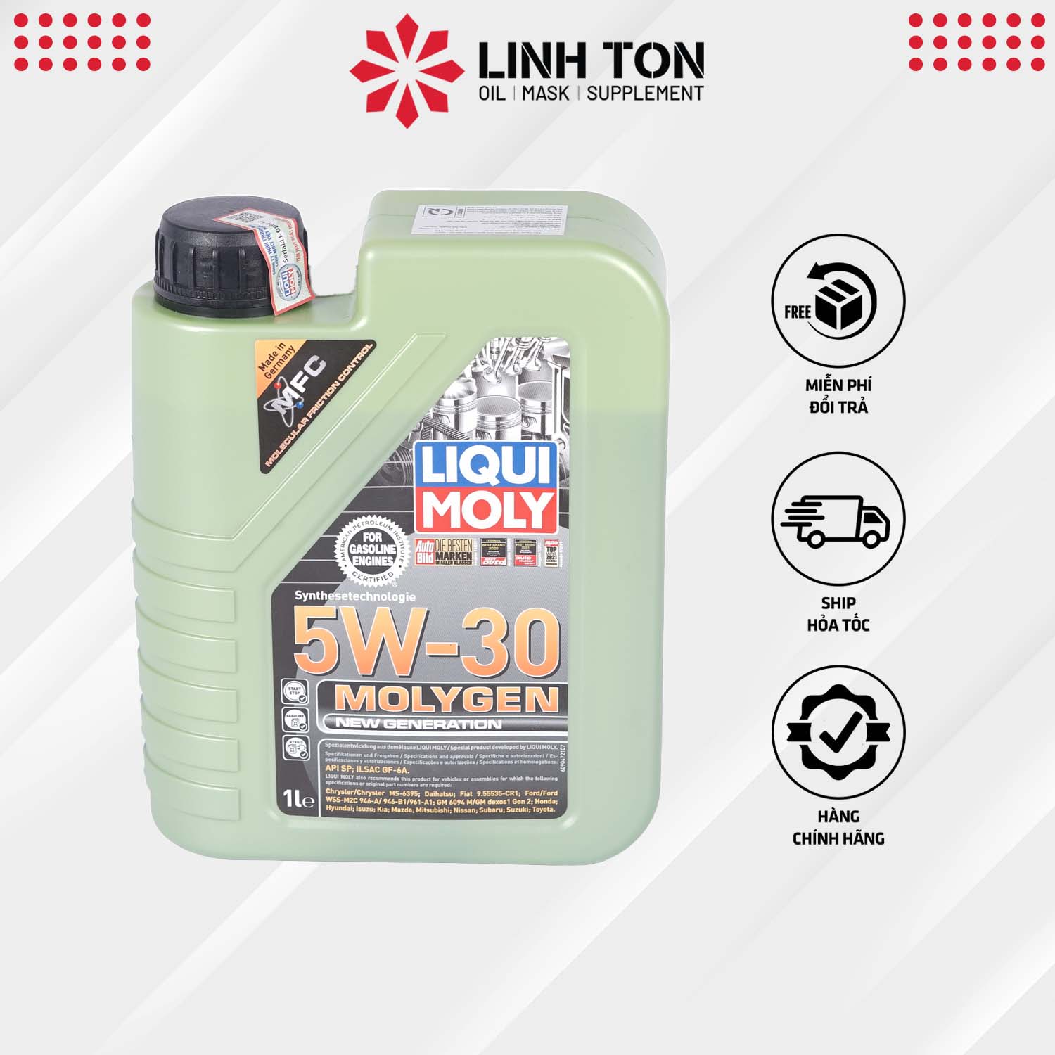 Nhớt tay ga Liqui Molygen 5w30