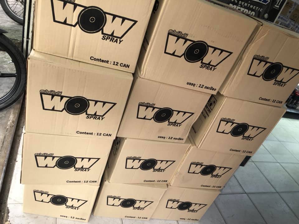 Chai xịt sên, bôi trơn, dưỡng sên nhập khẩu Thái Lan SPIDER SPRAY 600ml