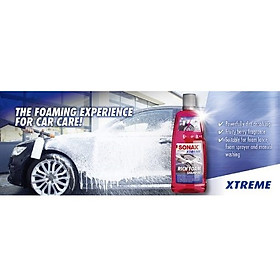 Nước Rửa Xe Ô Tô  SONAX Xtreme Rich Foam Shampoo 1L - Xà phòng rửa xe bọt tuyết