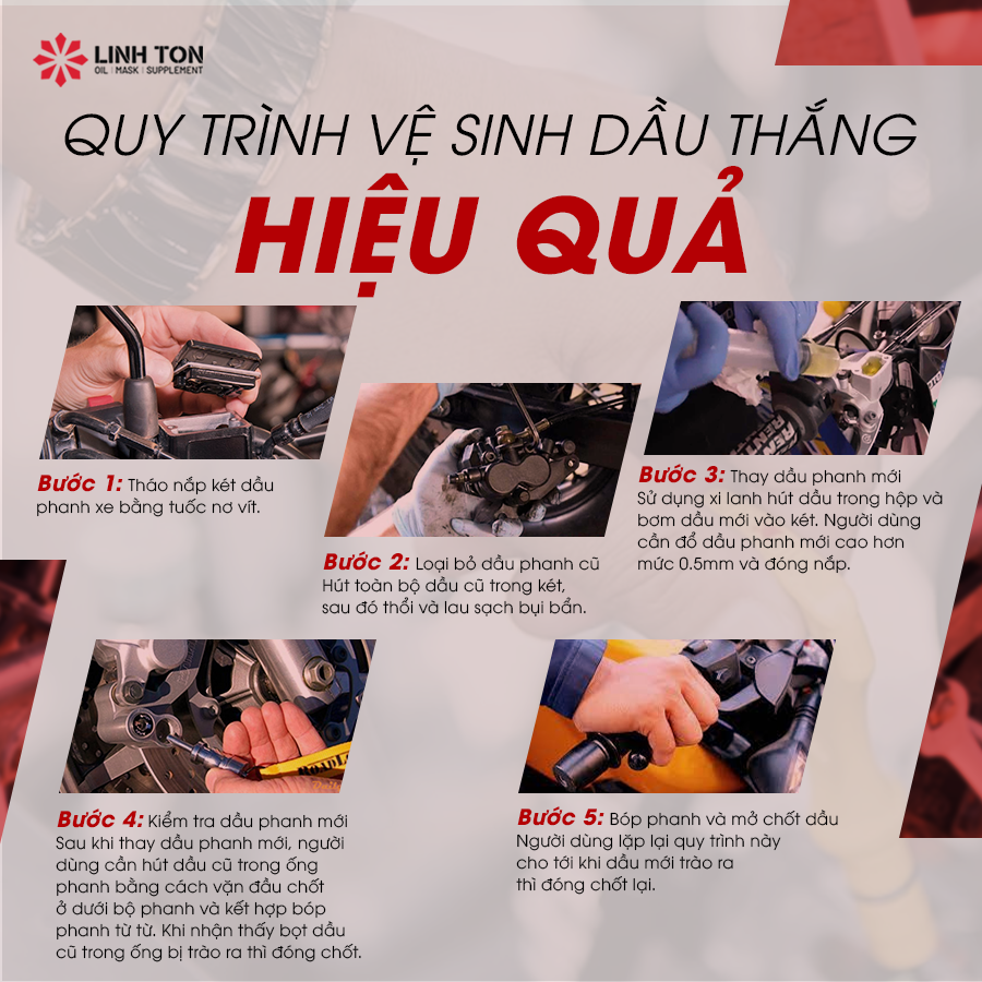 Dịch vụ vệ sinh - thay dầu thắng tại Linh Tôn Store