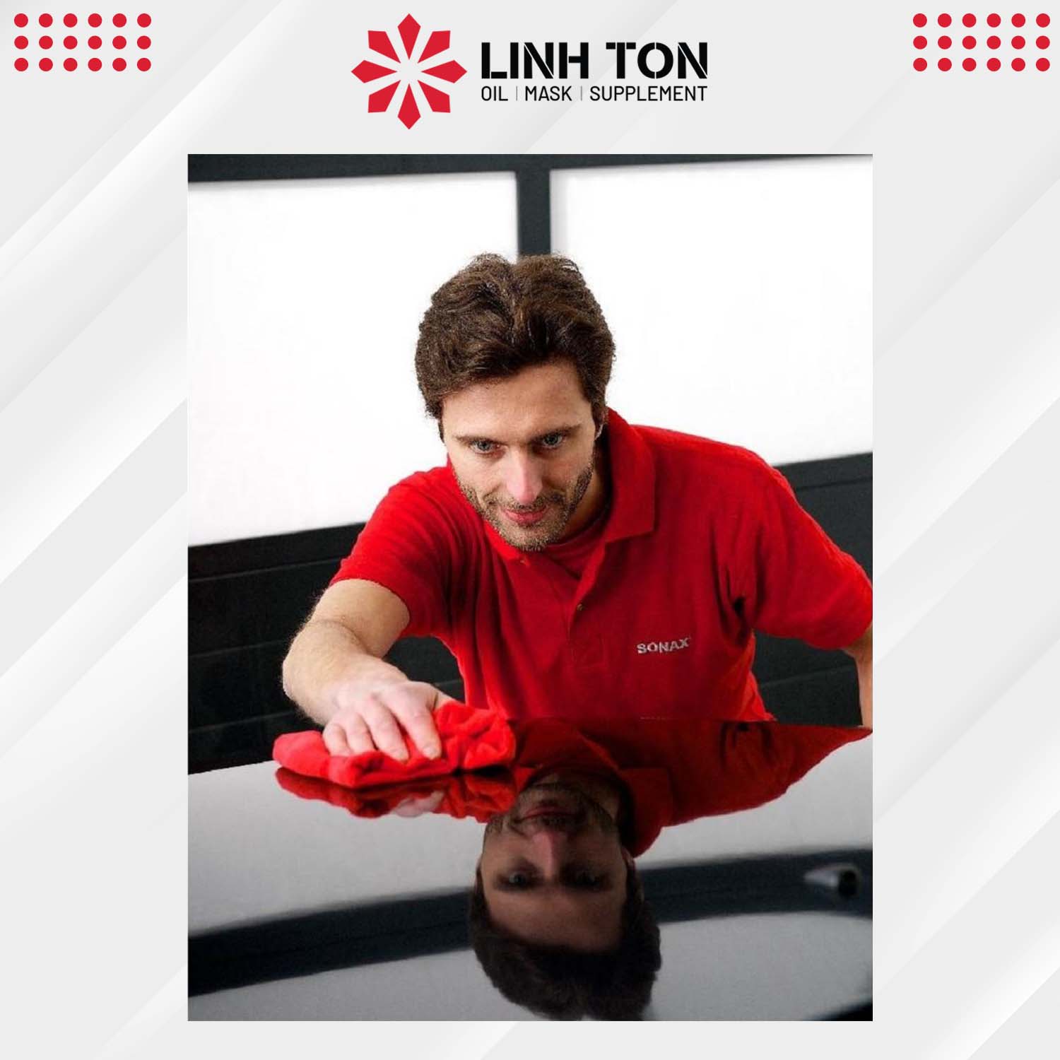 Khăn nhập khẩu chính hãng Sonax MicrofiberCloth exterior