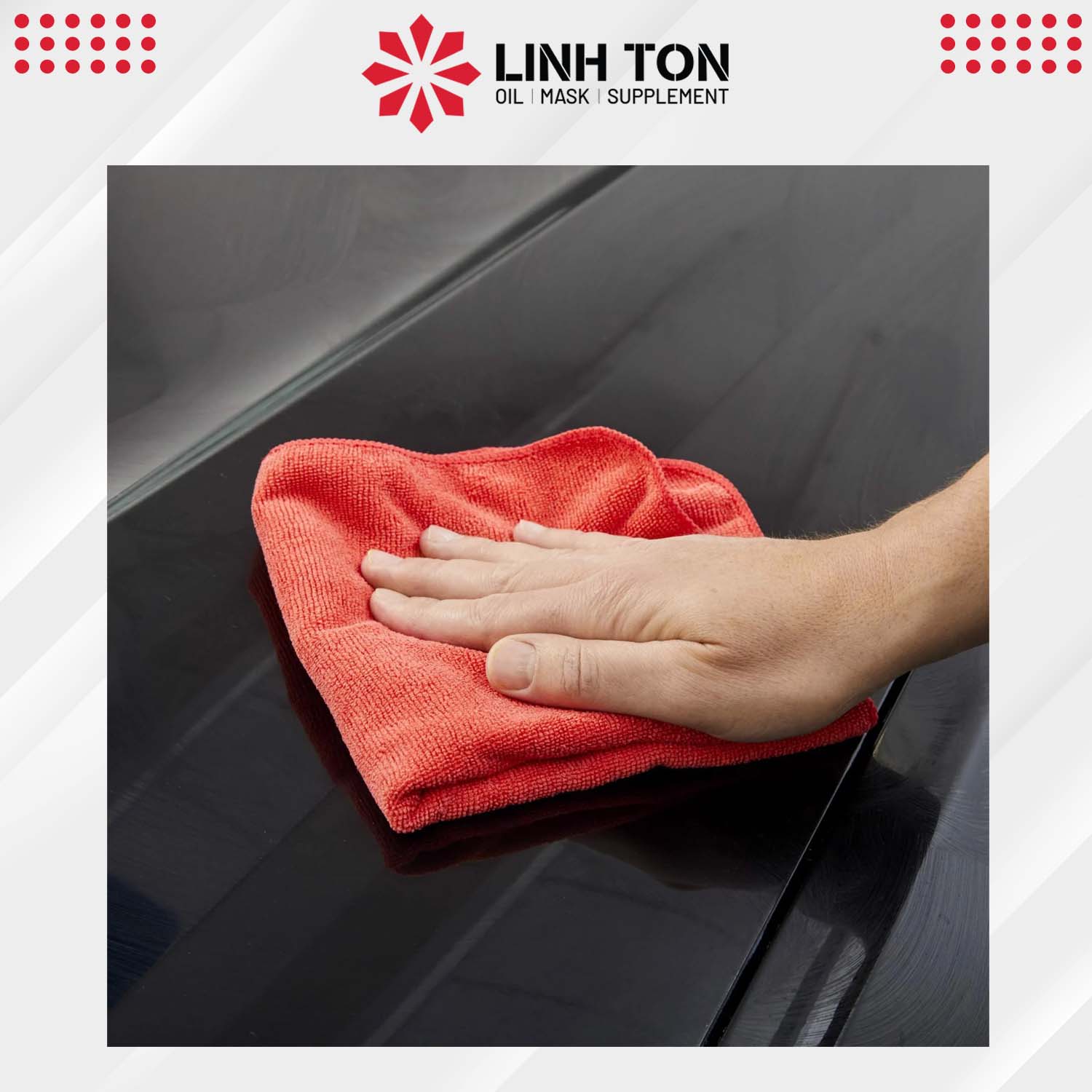 Khăn nhập khẩu chính hãng Sonax MicrofiberCloth exterior