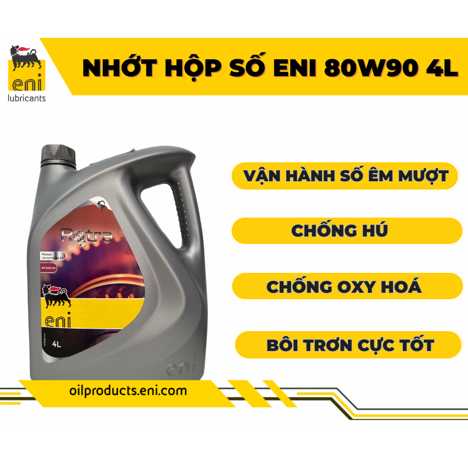 Combo nhớt Vespa Eni I-Ride Scooter 5W40 MA2 1.2L toàn diện, bảo dưỡng, đánh bóng tức thì