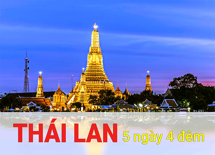 giá tour du lịch thái lan 5 ngày 4 đêm