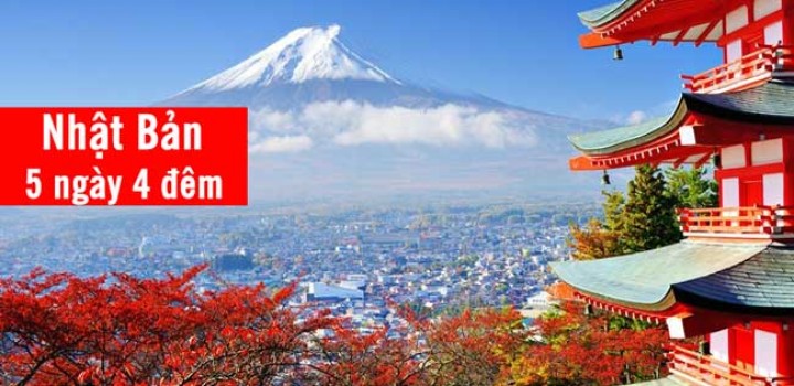 Tour Du Lịch Nhật Bản 5 Ngày 4 Đêm