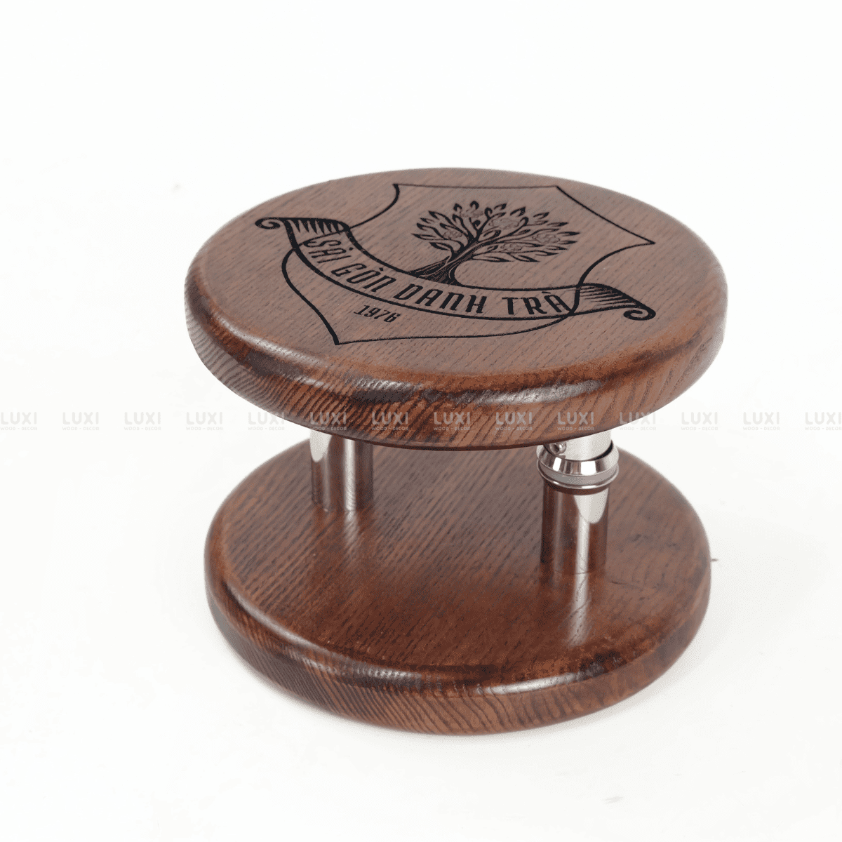 TAY NẮM CỬA HÌNH TRÒN GỖ SỒI MẪU MỚI NHẤT TẠO ĐIỂM NHẤT, THU HÚT MỌI ÁNH NHÌN - LUXI DECOR