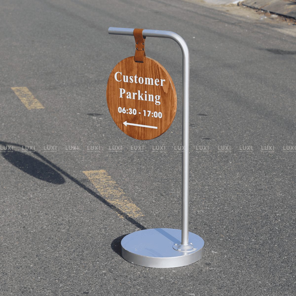 STANDEE SẮT CHỮ L NGƯỢC DECOR NHÀ HÀNG, QUÁN CÀ PHÊ - LUXI DECOR