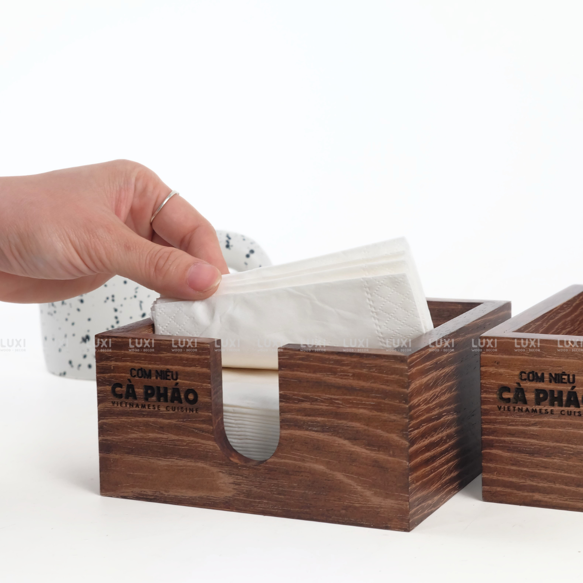 HỘP ĐỰNG GIẤY - LUXI DECOR