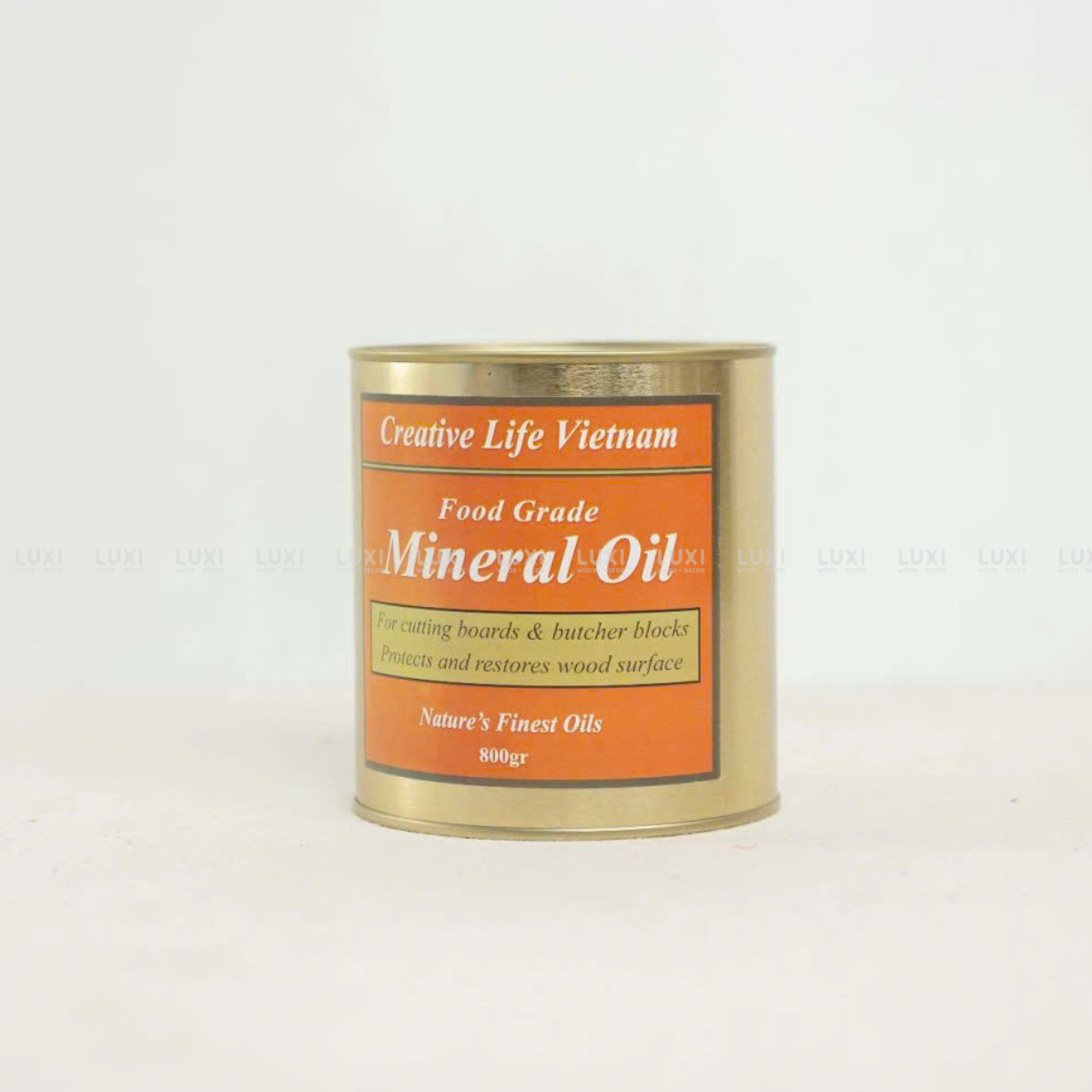 DẦU KHOÁNG THỰC PHẨM MINERAL OIL FOOD GRADE - DẦU LAU KHAY THỚT AN TOÀN CHO SỨC KHỎE - LUXI DECOR