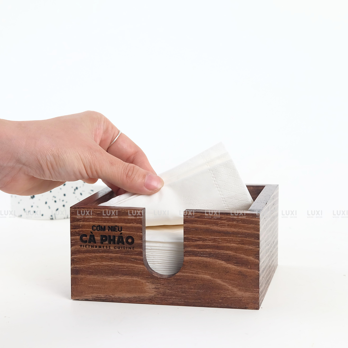 HỘP ĐỰNG GIẤY - LUXI DECOR