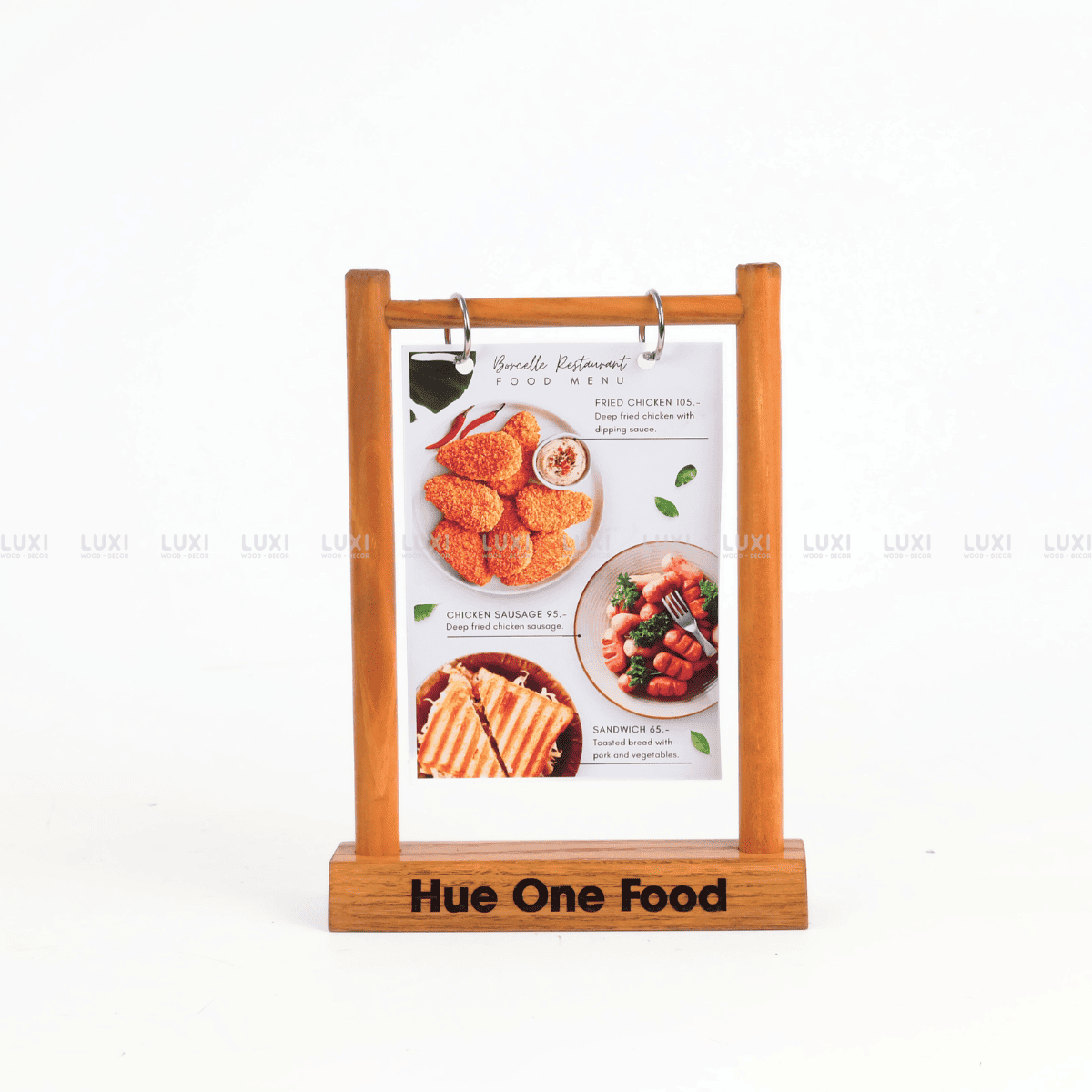 GIÁ TREO MENU - STANDEE SIZE A6/A5 DECOR CÀ PHÊ, NHÀ HÀNG - LUXI DECOR