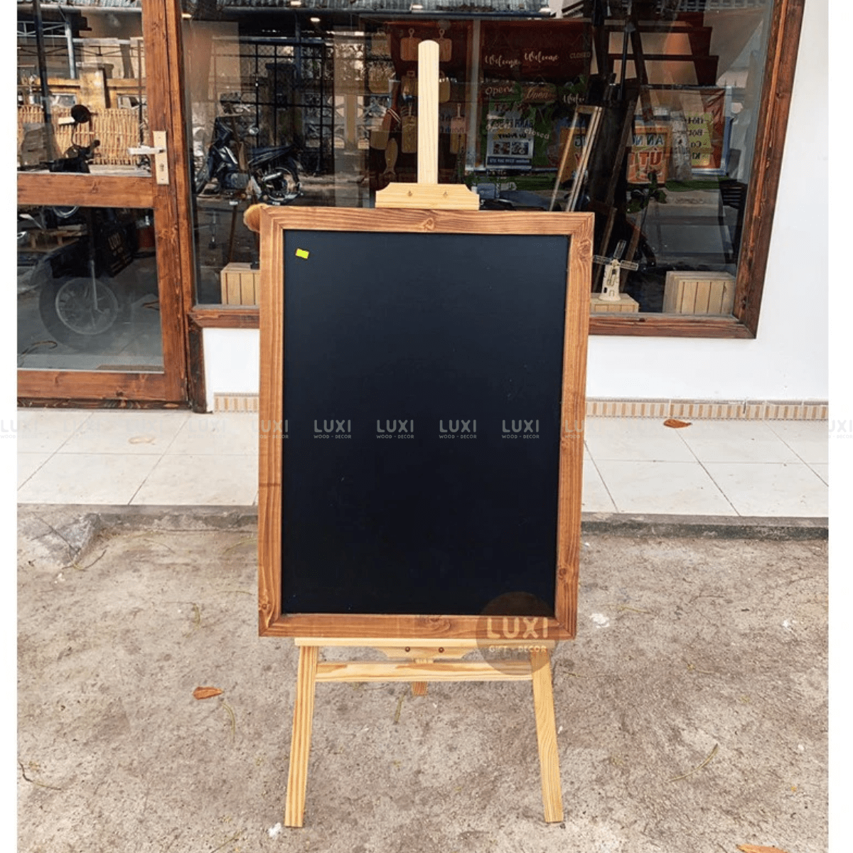 BẢNG MENU VIẾT PHẤN 40X60CM (KHÔNG KÈM THEO KỆ ĐỰNG) - LUXI DECOR