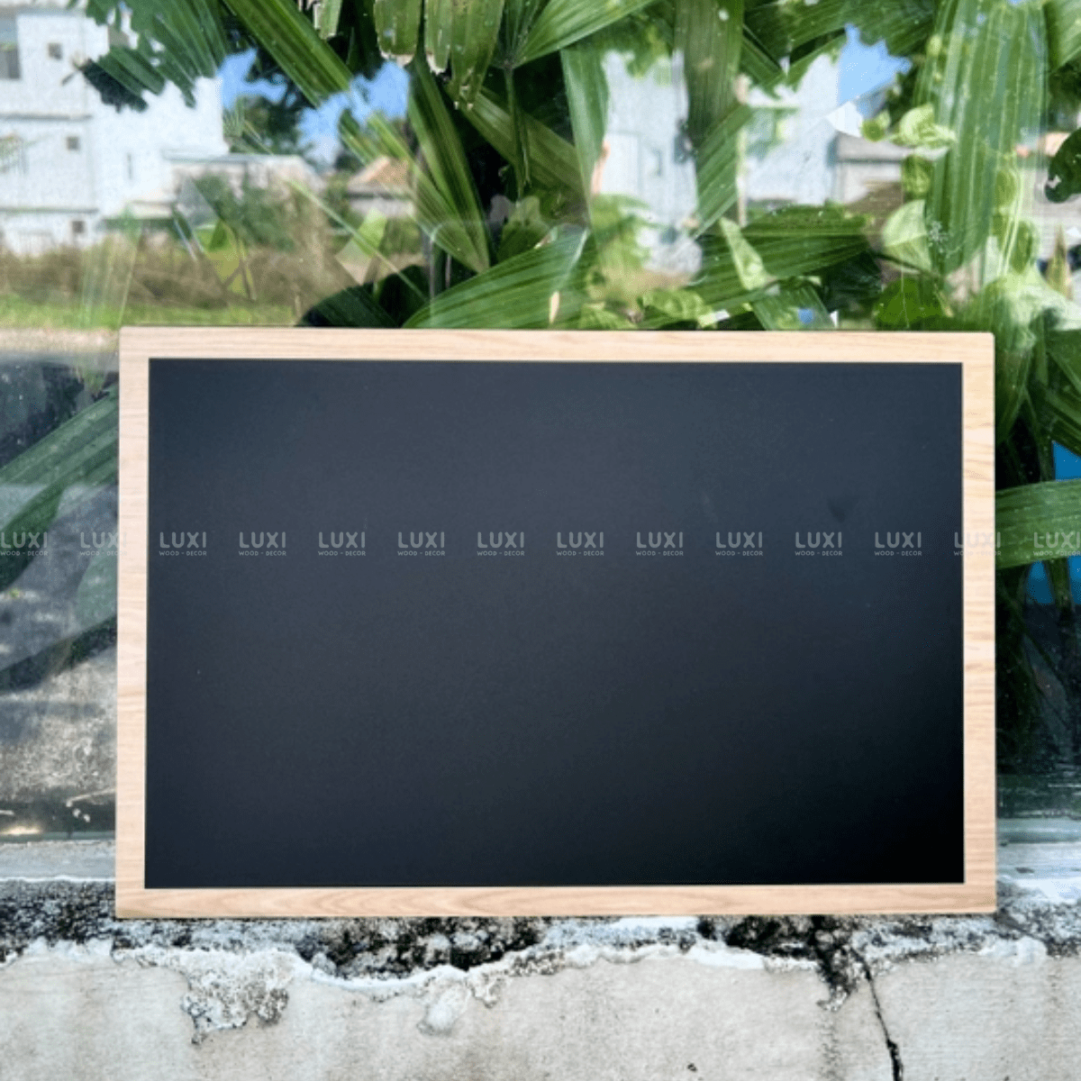 BẢNG ĐEN VIẾT PHẤN 1 MẶT MICA  A4 CAO CẤP - LUXI DECOR