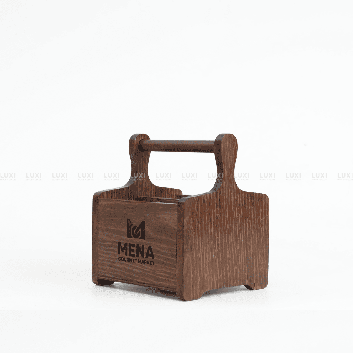 KHAY GỖ ĐỰNG GIA VỊ [FREE KHẮC LOGO] - LUXI DECOR