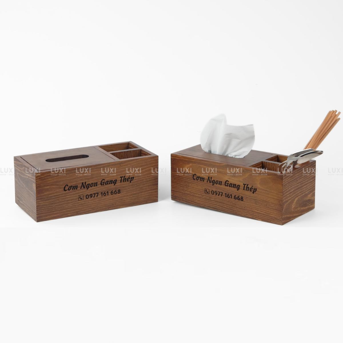 HỘP ĐỰNG ĐŨA ĐA NĂNG - LUXI DECOR