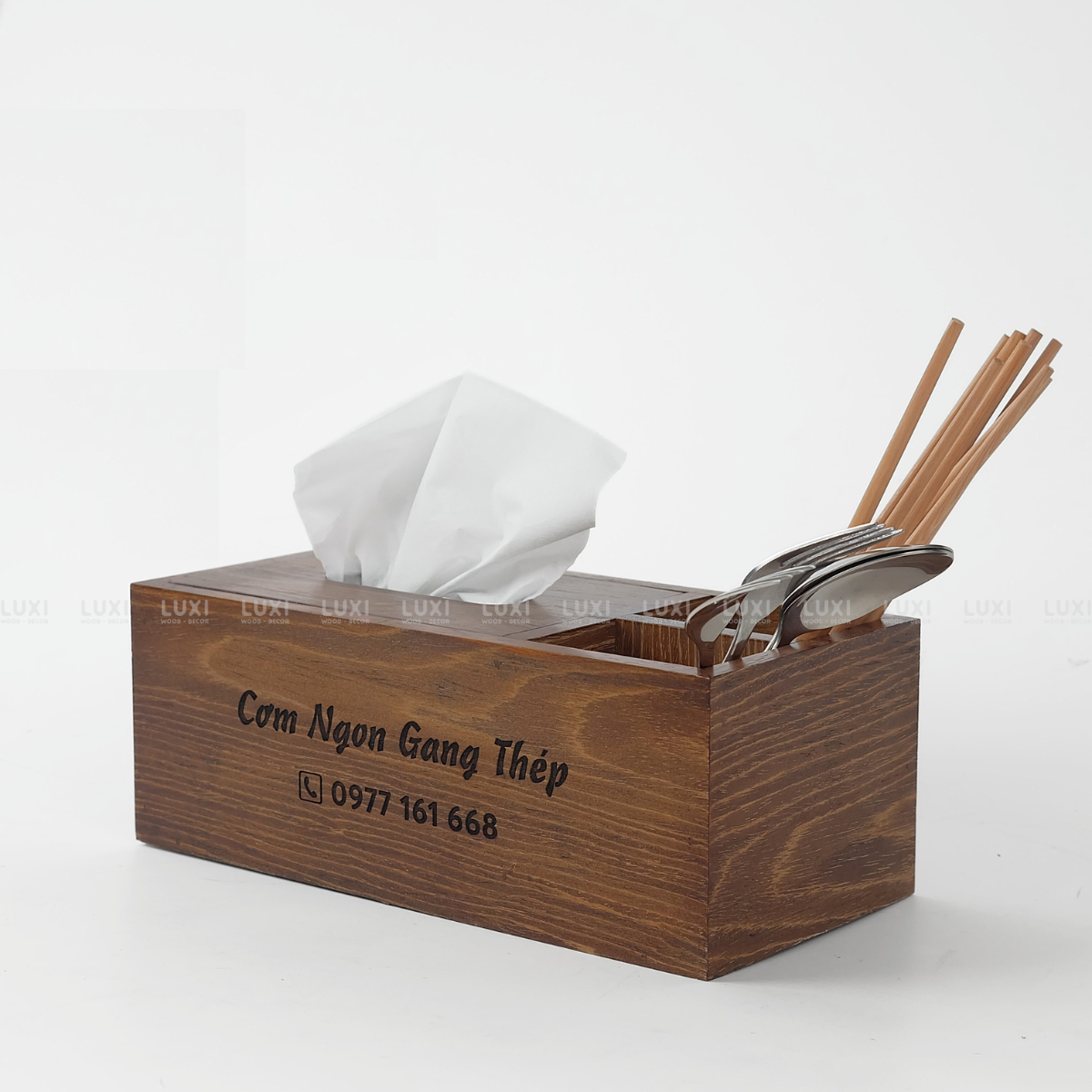 HỘP ĐỰNG ĐŨA ĐA NĂNG - LUXI DECOR