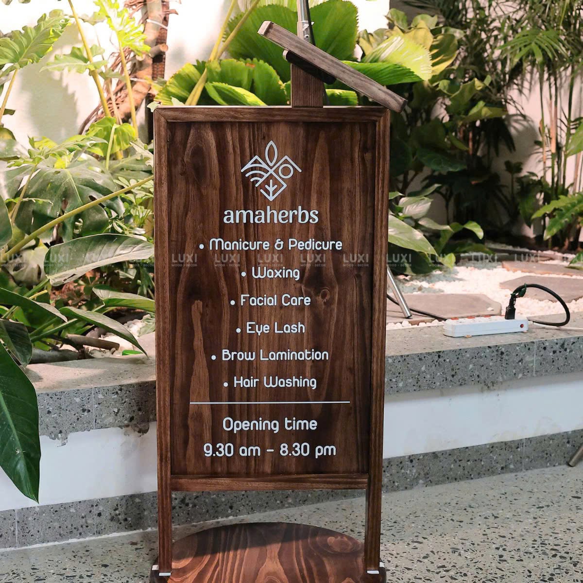 Standee Menu Ngoài Trời - Luxi Decor