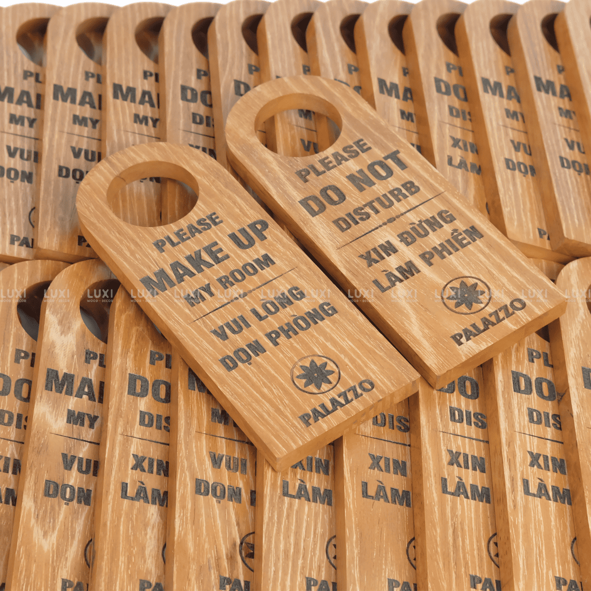 THẺ TREO CỬA PHÒNG KHÁCH SẠN, NƠI LƯU TRÚ - LUXI DECOR