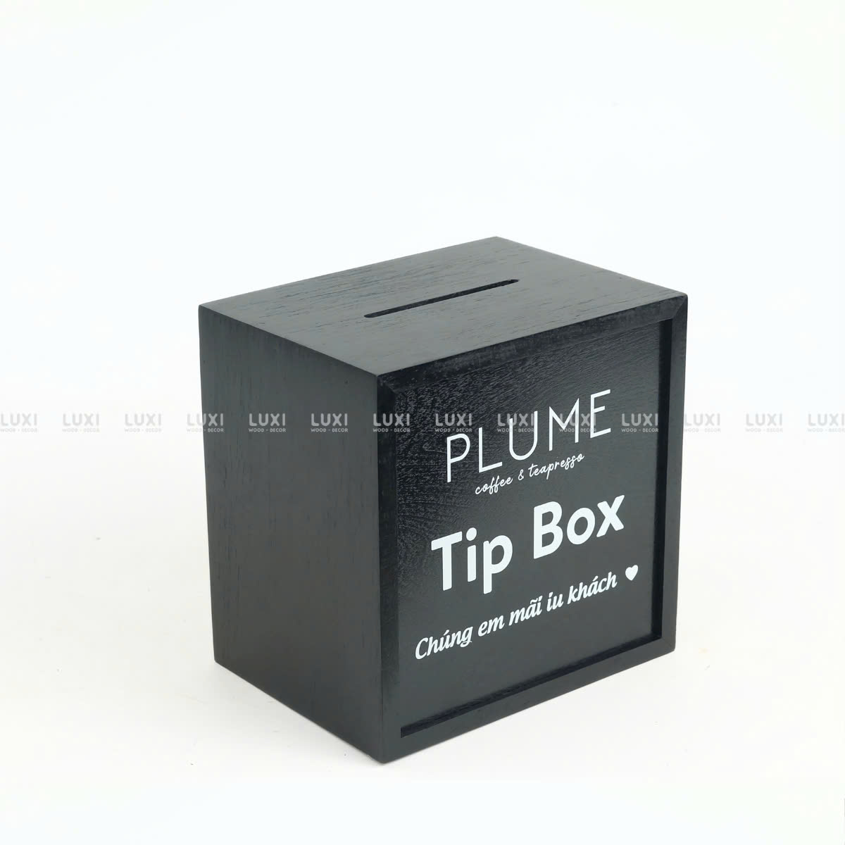 [FREE KHẮC LOGO] HỘP TIP BOX MẶT VÁN MÀU SẮC THEO YÊU CẦU, SIÊU ĐẸP, SIÊU BỀN - LUXI DECOR