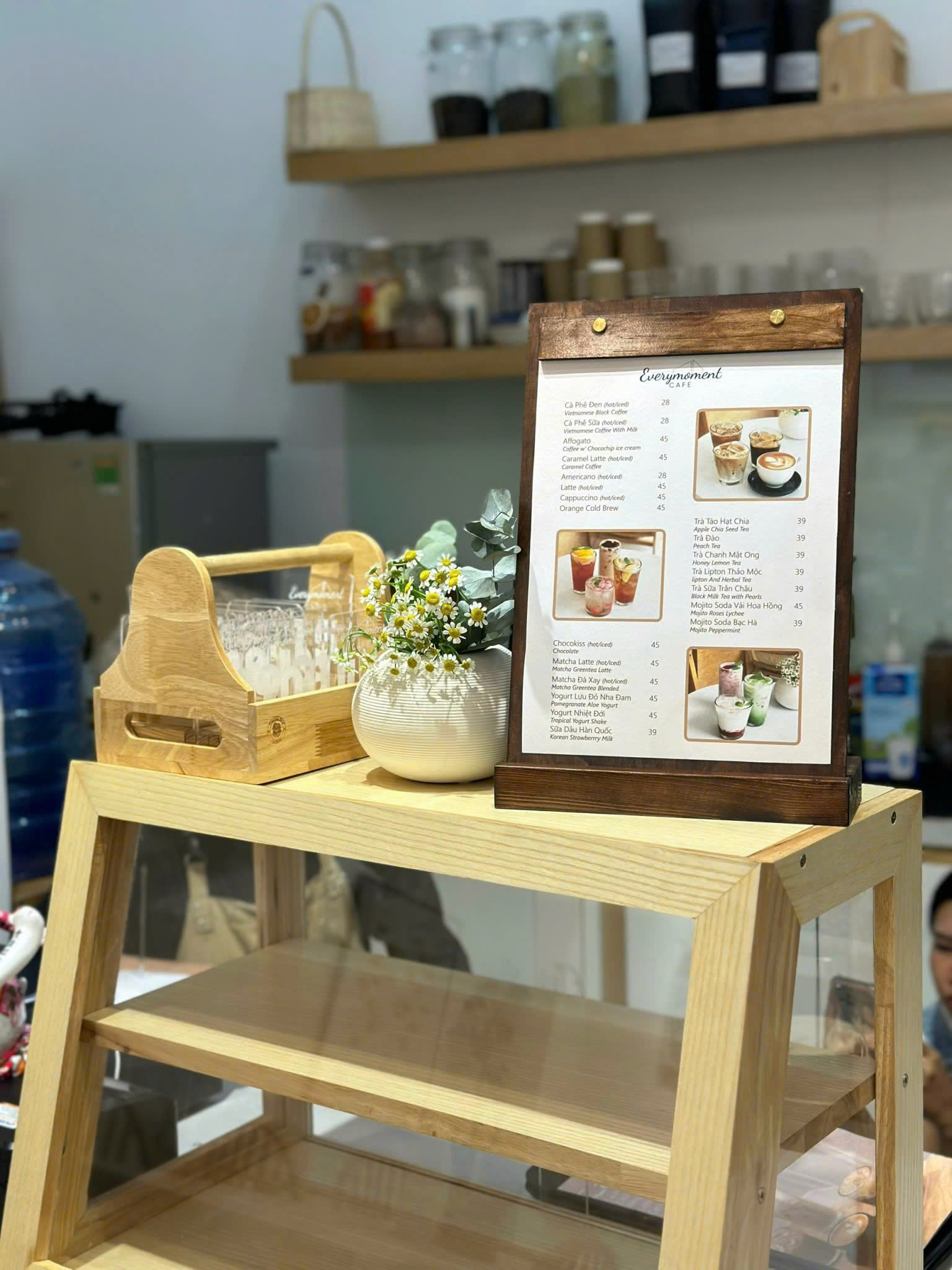 Menu Gỗ Kèm Đế Nhiều Kích Thước, Free Khắc Logo - Luxi Decor