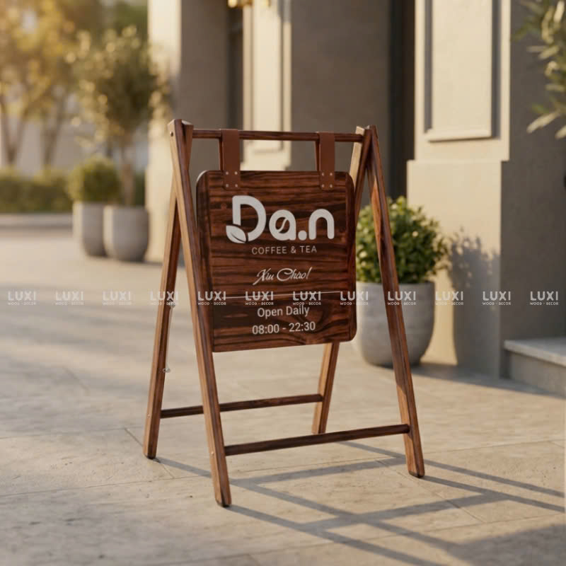 STANDEE MẪU MỚI, MẪU SANG TRỌNG, MÀU DỄ THƯƠNG – LUXI DECOR