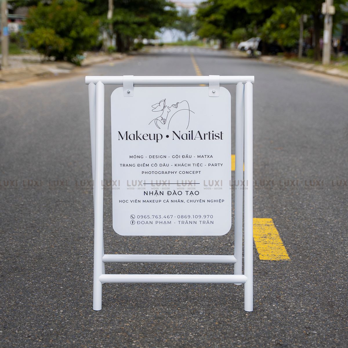 FREESHIP - STANDEE SẮT TREO DECOR NHÀ HÀNG, QUÁN CÀ PHÊ - LUXI DECOR