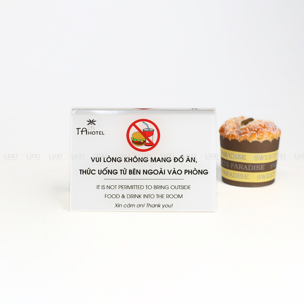 BẢNG THÔNG BÁO IN UV - LUXI DECOR