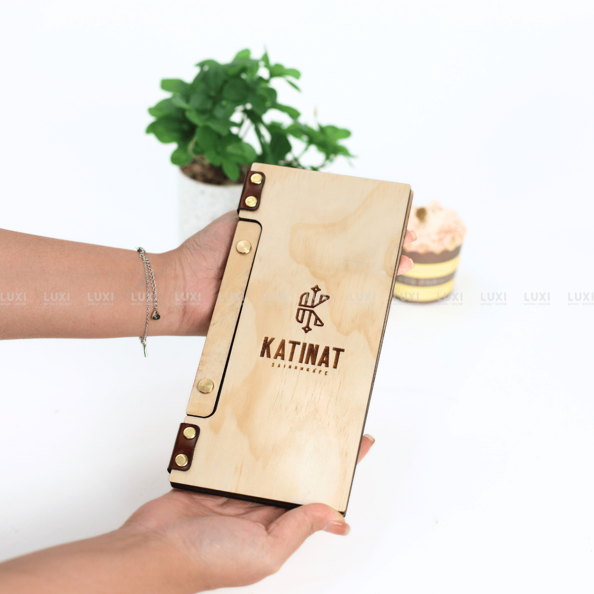 KẸP BILL QUAI DA - LUXI DECOR