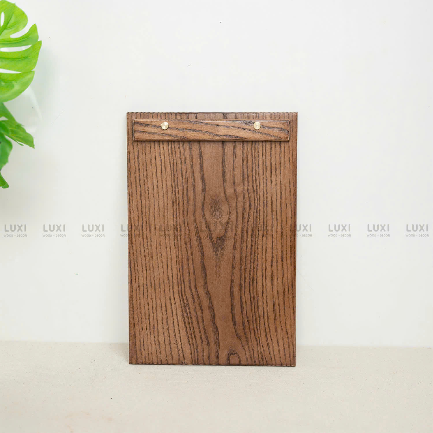 Menu Gỗ Sồi 1cm Cầm Tay - Khắc Nội Dung Theo Yêu Cầu - Luxi Decor