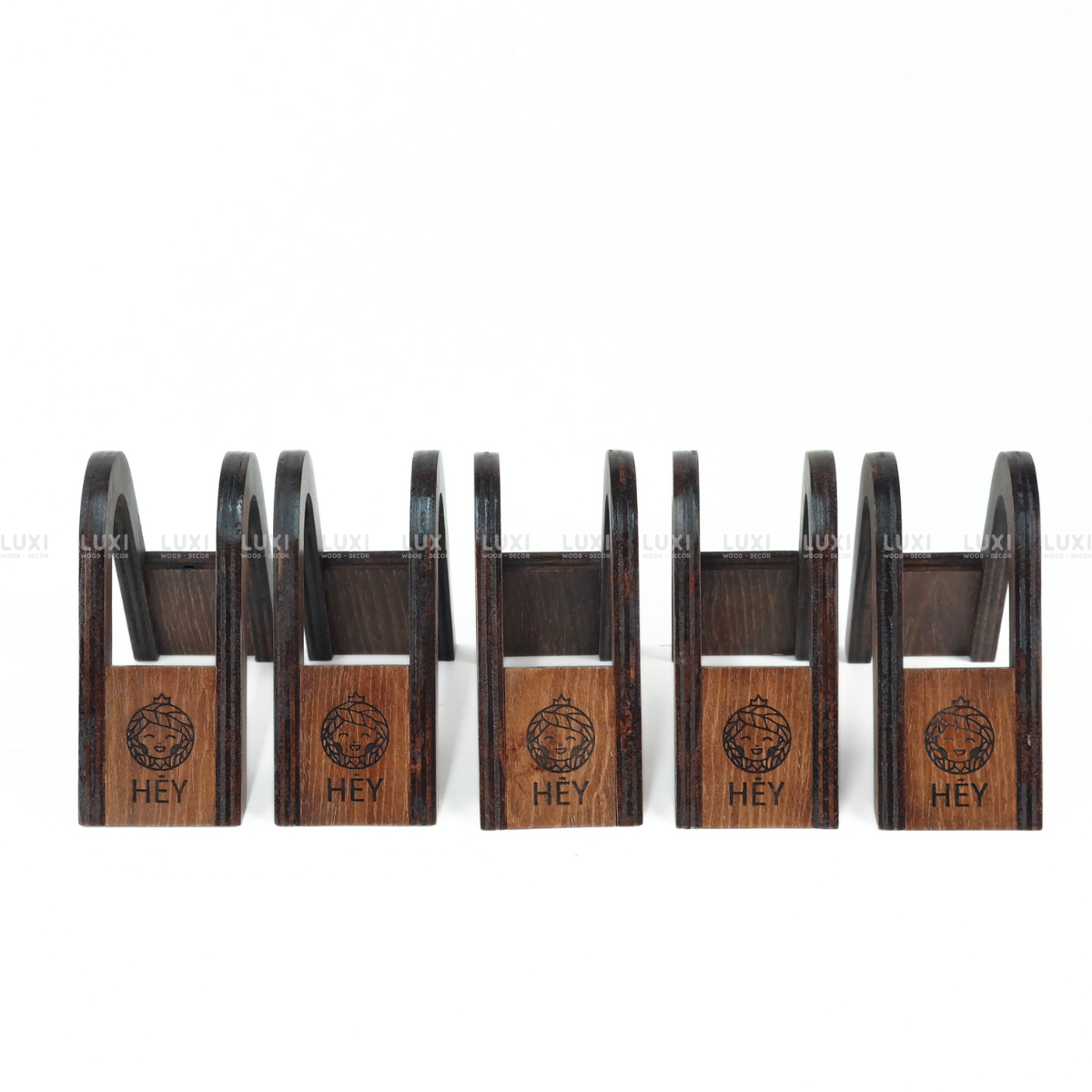 KỆ ĐỂ GIẤY ĂN HÌNH CHỮ V NGƯỢC - LUXI DECOR