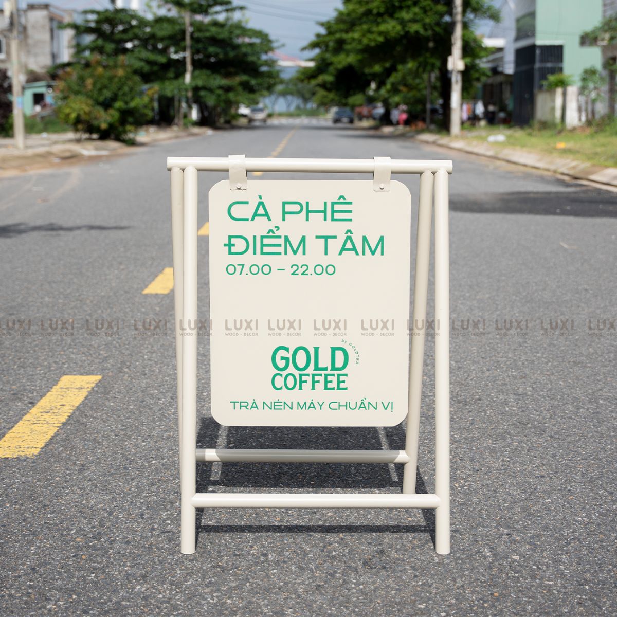 FREESHIP - STANDEE SẮT TREO DECOR NHÀ HÀNG, QUÁN CÀ PHÊ - LUXI DECOR